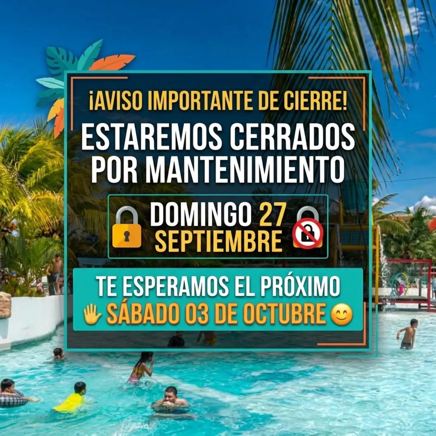 Publicación de Arena Parque Acuático 2